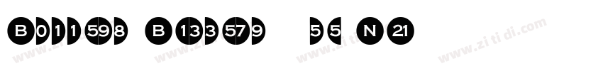 Bullets Bannertype N字体转换
